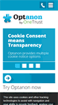 Mobile Screenshot of cookielaw.org